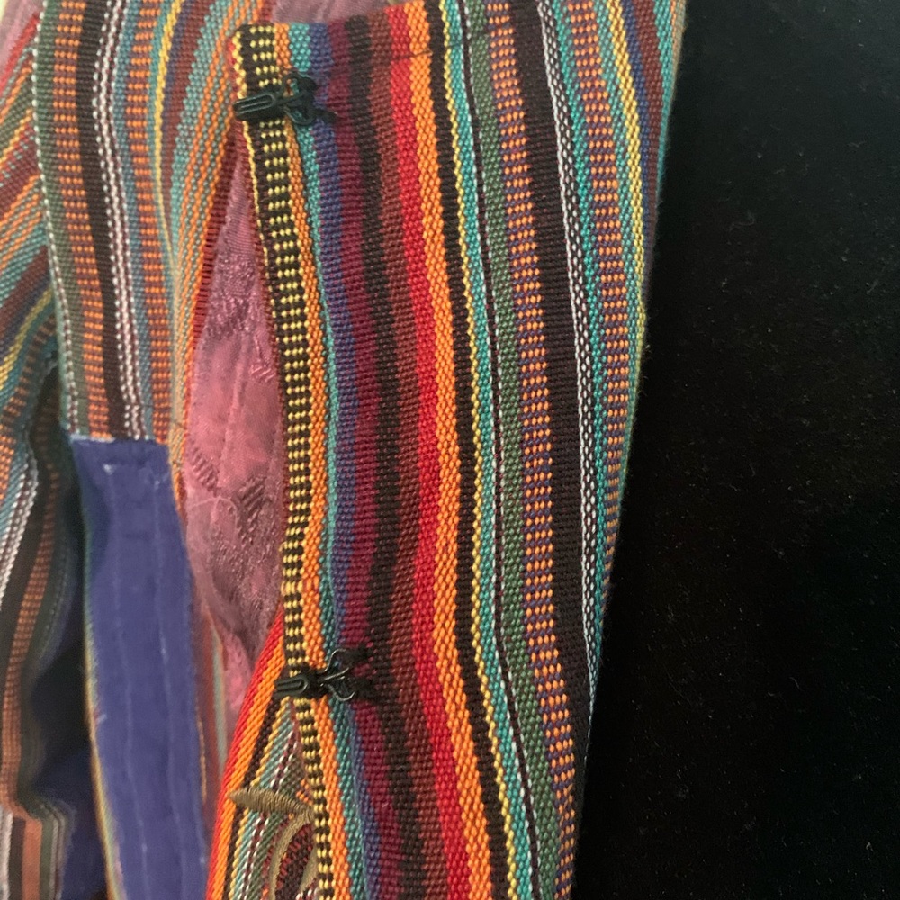 Indigo Moon Boho Blazer Retro Shoulder Pads - Picture 7 of 10